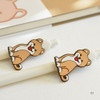 03 - Hello puppy knock retractable black ballpoint pen 