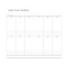 Yearly plan - Monthly