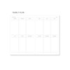Yearly plan - 2018 Monologue medium dated weekly diary