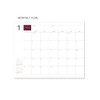 Monthly plan - 2018 Monologue medium dated weekly diary