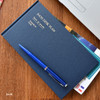 Blue - Days desk hardcover undated weekly planner