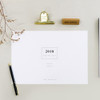 2018 A tous moments dated monthly planner