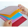 2018 Welcome colorful spiral bound desk calendar 