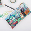 Flower - Anne of green gables illustration flat zipper pouch 