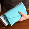 Sky blue - Holiday travel hanging toiletry pouch bag