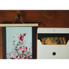 Square 8X10 Black paper photo frame with envelope