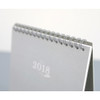 Hello 2018 spiral bound desk calendar