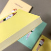 Memowang pastel girl illustration memo pad 