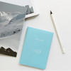 Memory the moment simple passport case with sticker