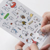 PONYBROWN Buhabear cute illustration paper sticker