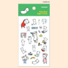 Cheer up - PONYBROWN Buhabear cute illustration paper sticker