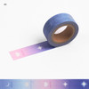 06 - After The Rain Star and moon single deco masking tape