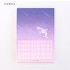 Star whale - Pleple My story photo squared manuscript memo notepad