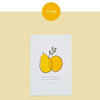Fruits - Dash and Dot Ordinary illustration message postcard