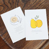 Dash and Dot Ordinary illustration message postcard