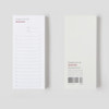 Gungmangzeung The Memo forget me not checklist notepad