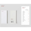 Gungmangzeung The Memo forget me not checklist notepad