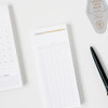 Gungmangzeung The Memo detailed 10 minute breakdown planner notepad