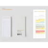 Gungmangzeung The Memo detailed 10 minute breakdown planner notepad