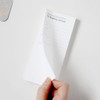 Gungmangzeung The Memo books to remember my reading journal notepad