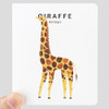 4 small cards - NACOO Animal 2 Illustration Card Set