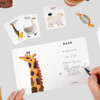 Usage example of NACOO Animal 2 Illustration Card Set