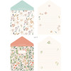 L size - Livework Proust pattern folded card set