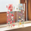 Buri universe strawberry clear folding pencil case