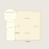 Sheets size - Be On D Memory Keeper 100 Pocket Ticket Organizer Album