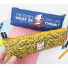 2Young Munch triangle zipper pencil case