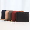 Think about accordion zip around card wallet