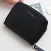 Black - Think about accordion zip around card wallet