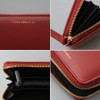 Detail of Think about accordion zip around card wallet
