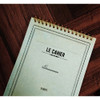 Vintage Design Cover - Universal condition Le cahier antique green A5 size spiral center lined notebook