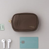Cappuccino - A low hill basic pocket card case pouch