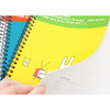 2young Simsimtokki illustration spiral lined school notebook