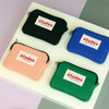 Etudes cotton card case wallet