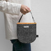 BNTP Semicircle medium zipper pouch with strap