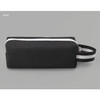 Black - BNTP Hey you zipper pencil case with strap