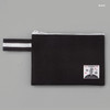 Black - BNTP Hey you zipper pouch with strap