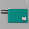 Green - BNTP Hey you zipper pouch with strap