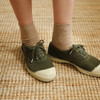 Dailylike Women easy daily socks - Dark beige