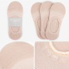 Beige - Dailylike Comfortable yours for life women no show socks set