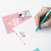 Example of Cute illustration small letter paper and envelope set