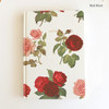 Red rose - Florence A5 hardcover lined notebook