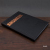 Black - Engineer hardcover grid notebook