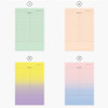 Checklist plan memo notepad