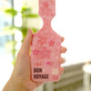 N.IVY Odong et valerie cherry blossom travel luggage name tag