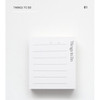 Things to do - The memo index it small sticky notepad