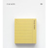 Study notes - The memo index it small sticky notepad